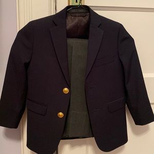 Lauren Ralph Lauren boys size 5 suit jacket and pants like new!